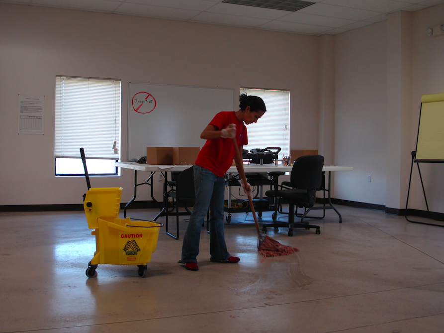 mop floor