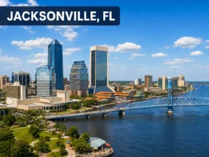 Jacksonville, Florida — commercial cleaning service area
