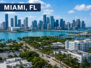 Miami, Florida — commercial cleaning service area