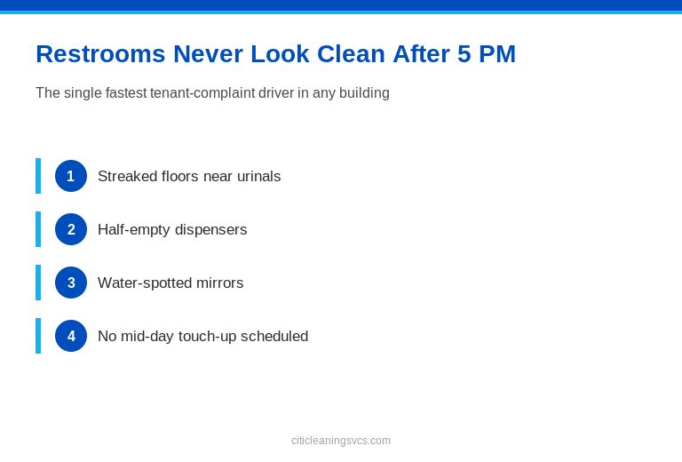 Restrooms\ Never\ Look\ Clean\ After\ 5\ PM — facility manager visual