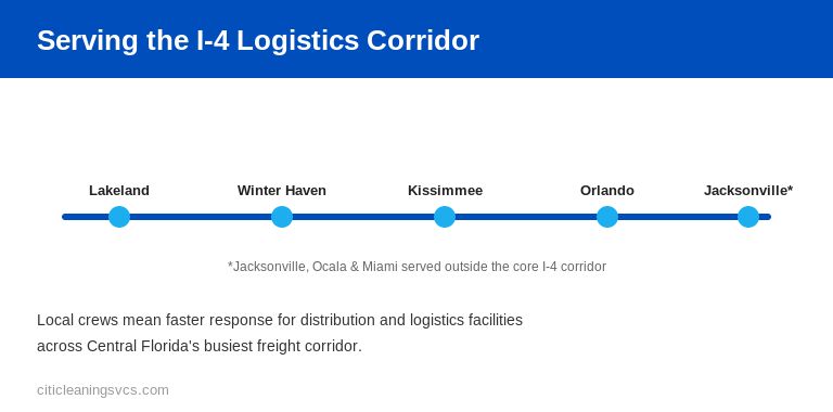 Warehouse cleaning company serving the Central Florida I-4 logistics corridor